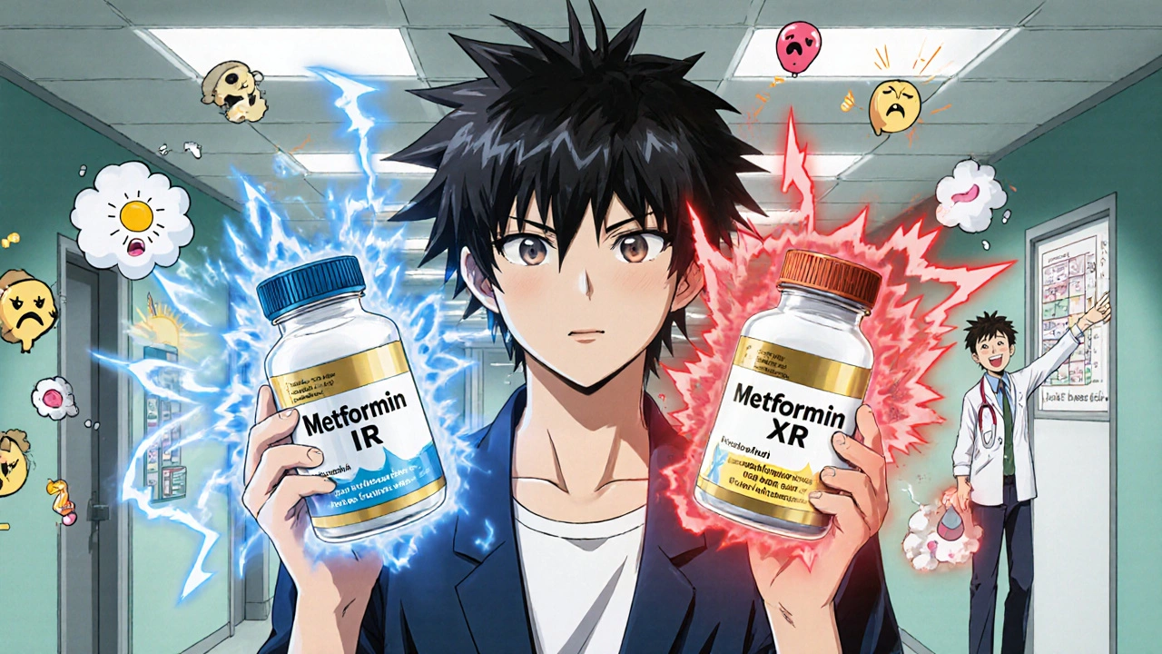 Metformin Extended-Release vs Immediate-Release: Which Is Easier on Your Stomach?