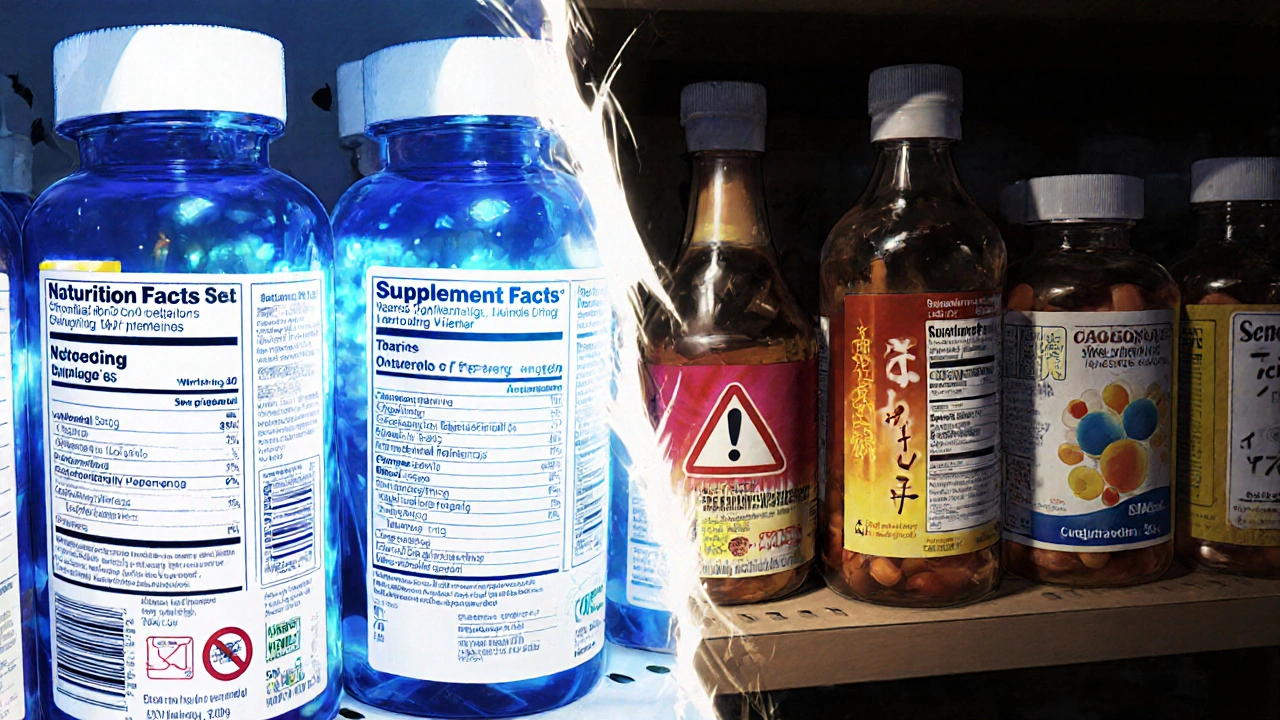 OTC Vitamins and Supplements: What the Drug Facts Label Doesn't Tell You