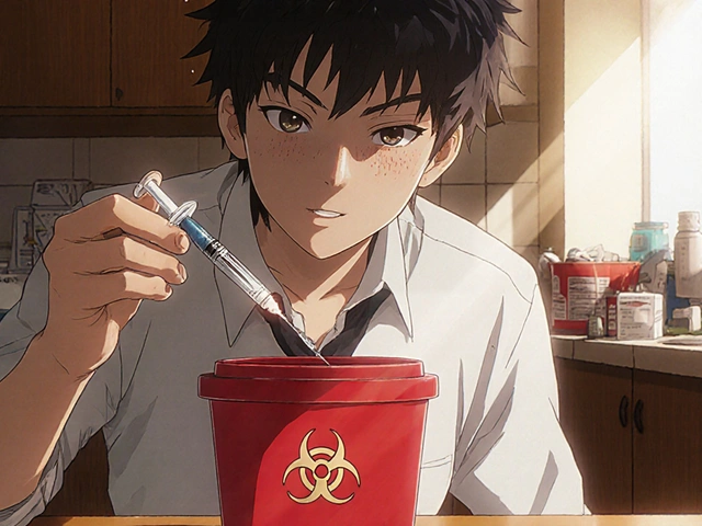 How to Properly Dispose of Sharps and Needles from Injected Medications