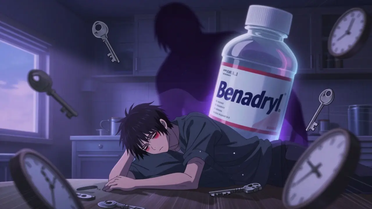 Nighttime Sleep Aids with Diphenhydramine: Risks and Safer Alternatives