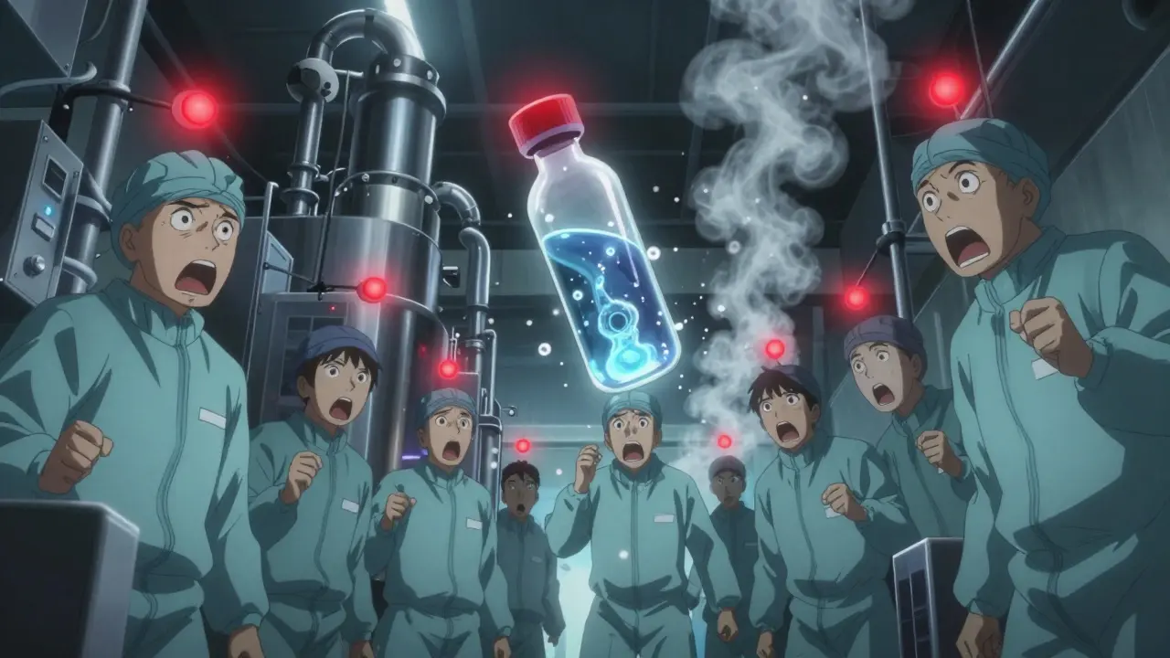 Quality Problems and Shortages: When Drug Production Must Stop