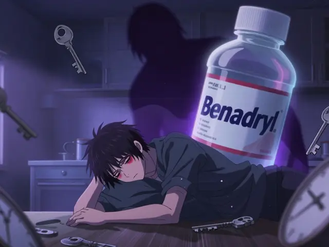 Nighttime Sleep Aids with Diphenhydramine: Risks and Safer Alternatives