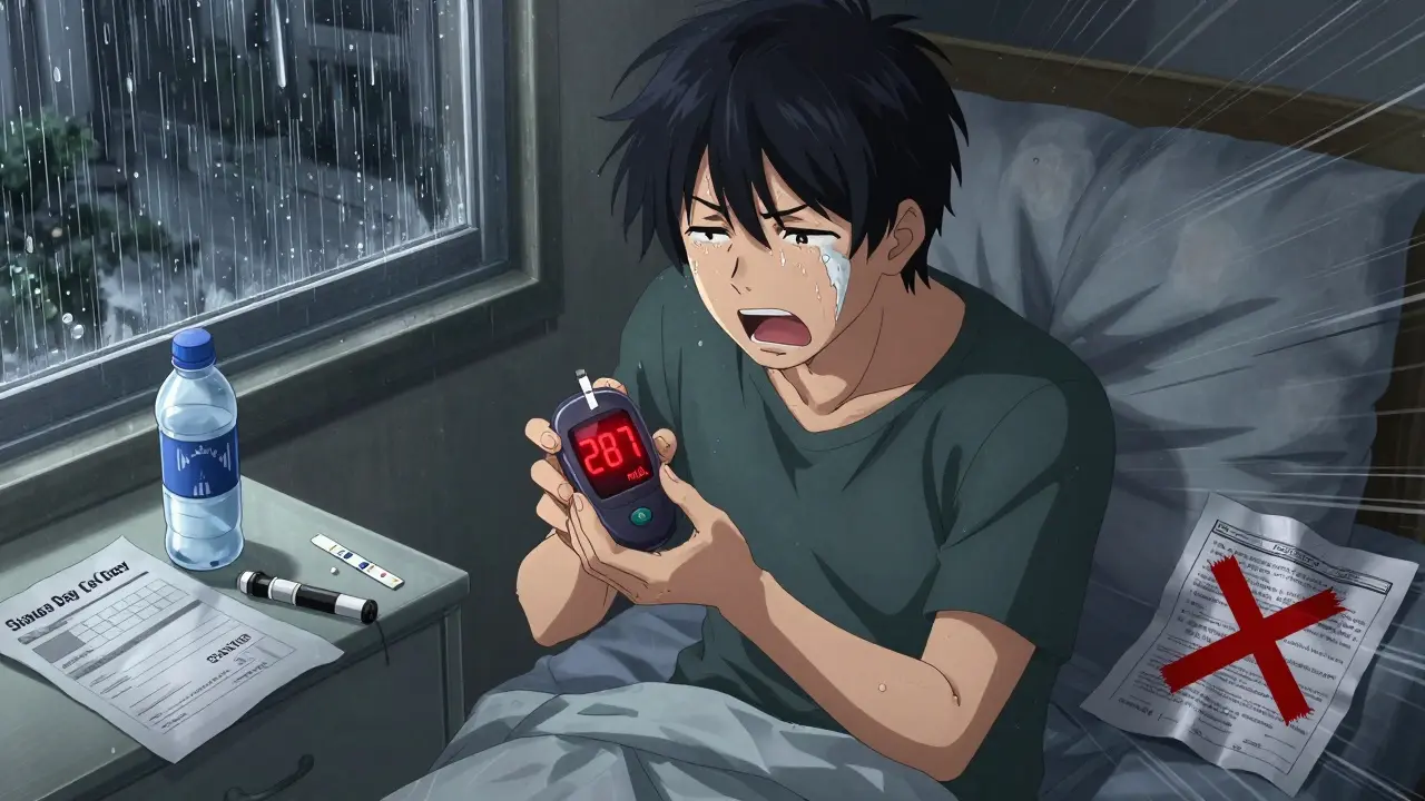 Sick Day Rules for Diabetes Medications: Preventing DKA and AKI